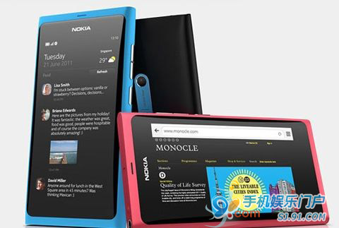 诺基亚N9近期将不会在美国上市